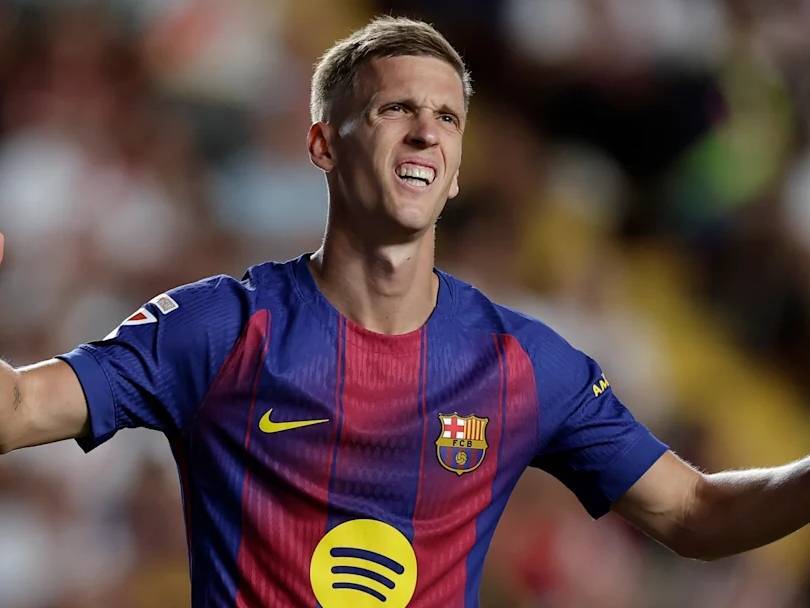 奥尔莫肩伤缺阵一个月,巴萨迎赛季关键考验